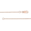 Thumbnail Image 3 of 1.1mm Cable Chain Necklace in Hollow 10K Rose Gold - 20&quot;