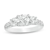 Thumbnail Image 0 of 2 CT. T.W. Certified Diamond Past Present Future® Engagement Ring in 14K White Gold (I/I2)