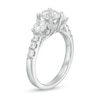 Thumbnail Image 2 of 2 CT. T.W. Certified Diamond Past Present Future® Engagement Ring in 14K White Gold (I/I2)