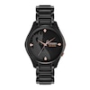 Thumbnail Image 1 of Ladies' Citizen Eco-Drive® Villains Maleficent Diamond Accent Black IP Watch with Black Dial (Model: EM0595-51W)