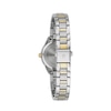 Thumbnail Image 3 of Ladies' Bulova Sutton Two-Tone Watch with White Dial (Model: 98L277)