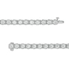 Thumbnail Image 3 of 10 CT. T.W. Diamond Tennis Bracelet in 10K White Gold