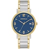 Thumbnail Image 1 of Men's Caravelle by Bulova Two-Tone Watch with Blue Dial (Model: 45A149)