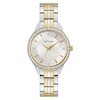 Thumbnail Image 1 of Ladies' Bulova Crystal Accent Two-Tone Watch with Mother-of-Pearl Dial (Model: 98L273)