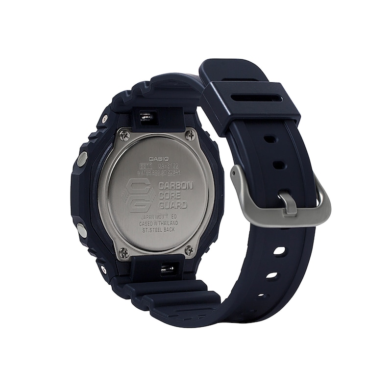 Men's G-Shock Classic Black Resin Strap Watch with Black Dial GA2100-1A1) | Zales Outlet