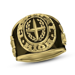 Men's High School Class Ring by ArtCarved in Siladium