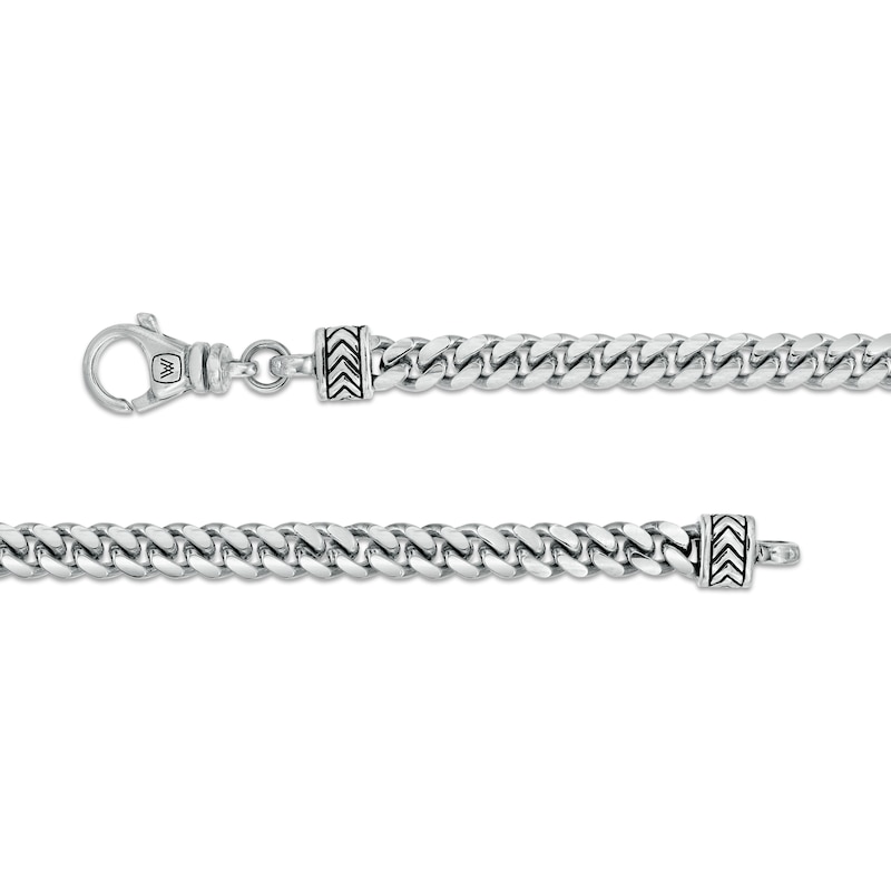 Main Image 3 of Vera Wang Men 6.2mm Cuban Link Chain Bracelet in Solid Sterling Silver  - 8.5&quot;