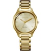 Thumbnail Image 1 of Ladies' Citizen Eco-Drive® Drive Gold-Tone Watch with Champagne Dial (Model: EM0752-54P)