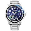 Thumbnail Image 0 of Citizen Eco-Drive® Mickey Mouse Water Sport Watch with Blue Dial (Model: AW1529-81W)