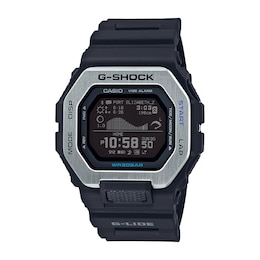 Men's Casio G-Shock Power Trainer G-Lide Strap Watch with Octagonal Black Dial (Model: GBX100-1)