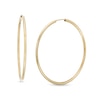 Thumbnail Image 1 of Made in Italy 40.0mm Continuous Tube Hoop Earrings in 14K Gold