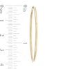 Thumbnail Image 2 of Made in Italy 40.0mm Continuous Tube Hoop Earrings in 14K Gold