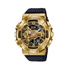 Thumbnail Image 1 of Men's Casio G-Shock Classic Gold-Tone Black Resin Strap Watch with Black and Gold-Tone Dial (Model: GM110G-1A9)