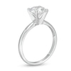 Thumbnail Image 3 of 1-1/2 CT. Certified Lab-Created Diamond Solitaire Engagement Ring in 14K White Gold (F/VS2)