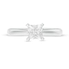 Thumbnail Image 3 of 3/4 CT. Princess-Cut Diamond Solitaire Engagement Ring in 14K White Gold (J/I2)