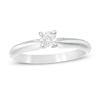 Thumbnail Image 1 of 1/4 CT. Diamond Solitaire Engagement Ring in 14K White Gold (J/I2)