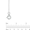 Thumbnail Image 2 of 0.55mm Box Chain Necklace in Solid 14K White Gold - 16&quot;