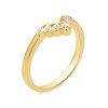 Thumbnail Image 2 of Diamond Accent Chevron Ring in 10K Gold