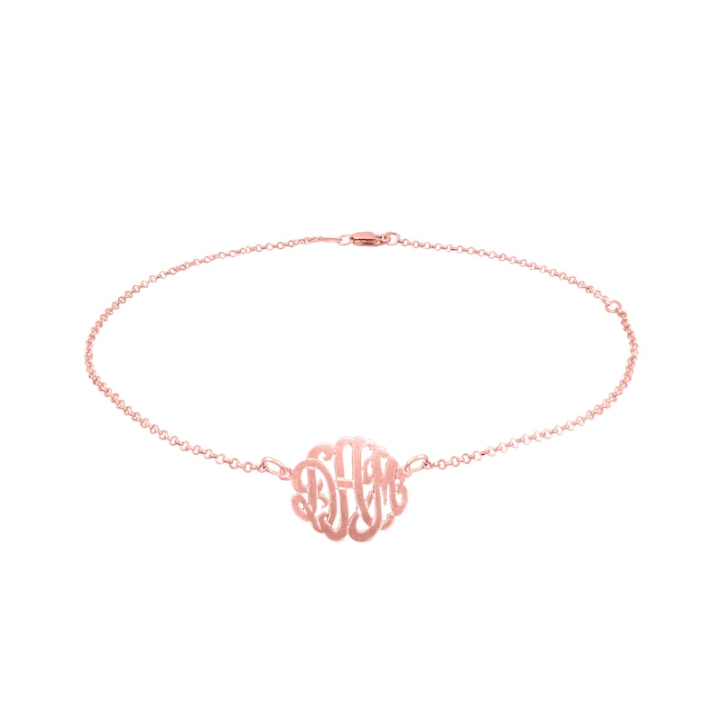 The Monogram Letter Bracelet/Anklet | C.J.ROCKER B