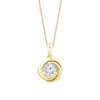 Thumbnail Image 0 of 3/8 CT. T.W. Diamond Solitaire Pendant in 10K Gold (I/I2)