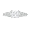 Thumbnail Image 3 of Vera Wang Love Collection 1-1/2 CT. T.W. Certified Princess-Cut Diamond Engagement Ring in 14K White Gold (I/SI2)
