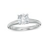 Thumbnail Image 1 of 1 CT. Certified Diamond Solitaire Engagement Ring in 14K White Gold (J/I1)