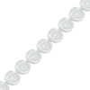 Thumbnail Image 0 of 1/10 CT. T.W. Diamond Tennis Bracelet in Sterling Silver - 7.5"
