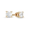 Thumbnail Image 0 of 1/10 CT. T.W. Diamond Solitaire Stud Earrings in 14K Gold (J/I2)