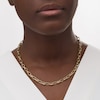 Thumbnail Image 2 of Paper Clip Oval Link Necklace in 10K Gold