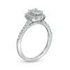 Thumbnail Image 2 of 3/4 CT. T.W. Composite Cushion-Shaped Diamond Frame Engagement Ring in 10K White Gold