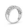 Thumbnail Image 1 of 2 CT. T.W. Diamond Multi-Row Anniversary Ring in 14K White Gold