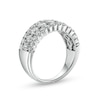 Thumbnail Image 2 of 2 CT. T.W. Diamond Multi-Row Anniversary Ring in 14K White Gold