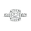 Thumbnail Image 4 of 2-1/2 CT. T.W. Certified Lab-Created Princess-Cut Diamond Frame Engagement Ring in 14K White Gold (F/VS2)