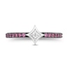 Thumbnail Image 5 of Enchanted Disney Ultimate Princess Celebration Mulan Rhodolite Garnet and Diamond Accent Star Stackable Ring in Sterling Silver