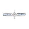 Thumbnail Image 5 of Enchanted Disney Ultimate Princess Celebration Elsa Sky Blue Topaz and Diamond Accent Star Ring in Sterling Silver