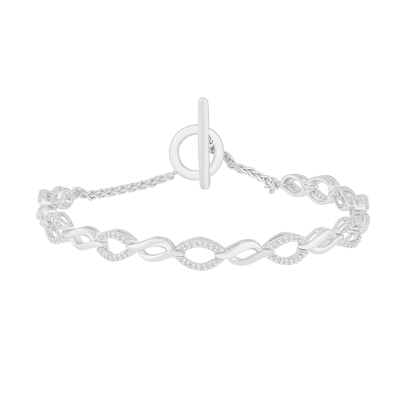 Duo Loop-in-loop Chain Bracelet 7.5 Inches