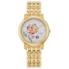 Thumbnail Image 0 of Ladies' Citizen Eco-Drive® Disney Belle Diamond Accent Gold-Tone Watch with Champagne Dial (Model: EX1492-59W)