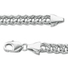 Thumbnail Image 2 of Men's 7.5mm Franco Snake Chain Necklace in Solid Stainless Steel  - 24"