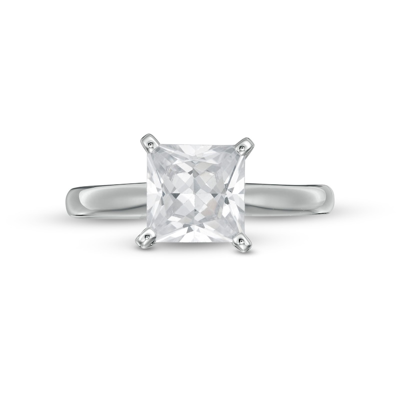 Zales 1 Ct. Diamond Solitaire Engagement Ring in 14K White Gold (J/I3)