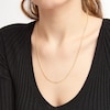 Thumbnail Image 2 of 1.58mm Adjustable Diamond-Cut Rope Chain Necklace in Solid 14K Gold - 22&quot;