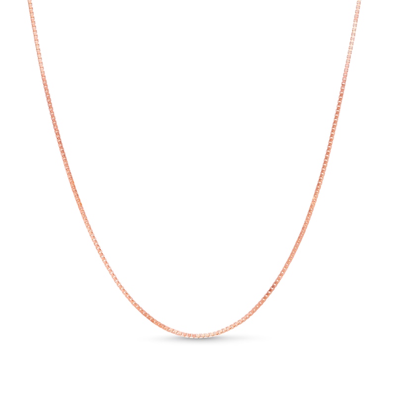 Zales 1.0mm Solid Snake Chain Necklace in 14K Gold - 20