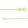 Thumbnail Image 3 of 0.90mm Box Chain Necklace in Solid 14K Gold - 18&quot;