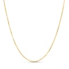 Thumbnail Image 1 of 0.90mm Box Chain Necklace in Solid 14K Gold - 20&quot;