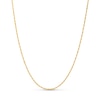 Thumbnail Image 1 of 1.0mm Adjustable Singapore Chain Necklace in Solid 14K Gold - 22&quot;