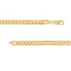 Thumbnail Image 3 of 5.5mm Cuban Curb Chain Necklace in Hollow 10K Gold - 24&quot;