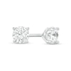 Thumbnail Image 1 of 3/8 CT. T.W. Diamond Solitaire Stud Earrings in 14K White Gold (J/I3)