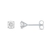 Thumbnail Image 2 of 3/8 CT. T.W. Diamond Solitaire Stud Earrings in 14K White Gold (J/I3)