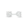 Thumbnail Image 0 of 1/2 CT. T.W. Diamond Solitaire Stud Earrings in 14K White Gold (J/I3)