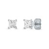 Thumbnail Image 1 of 1/2 CT. T.W. Princess-Cut Diamond Solitaire Stud Earrings in 14K White Gold (J/I3)