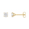 Thumbnail Image 2 of 1/4 CT. T.W. Diamond Solitaire Stud Earrings in 14K Gold (J/I2)